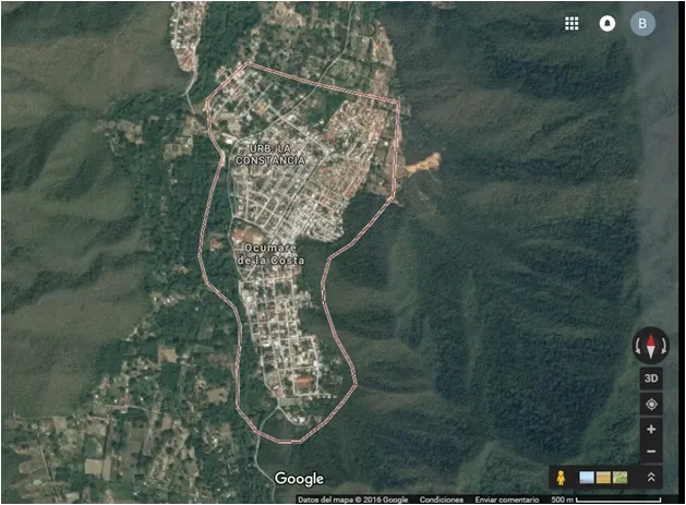 Ocumare map